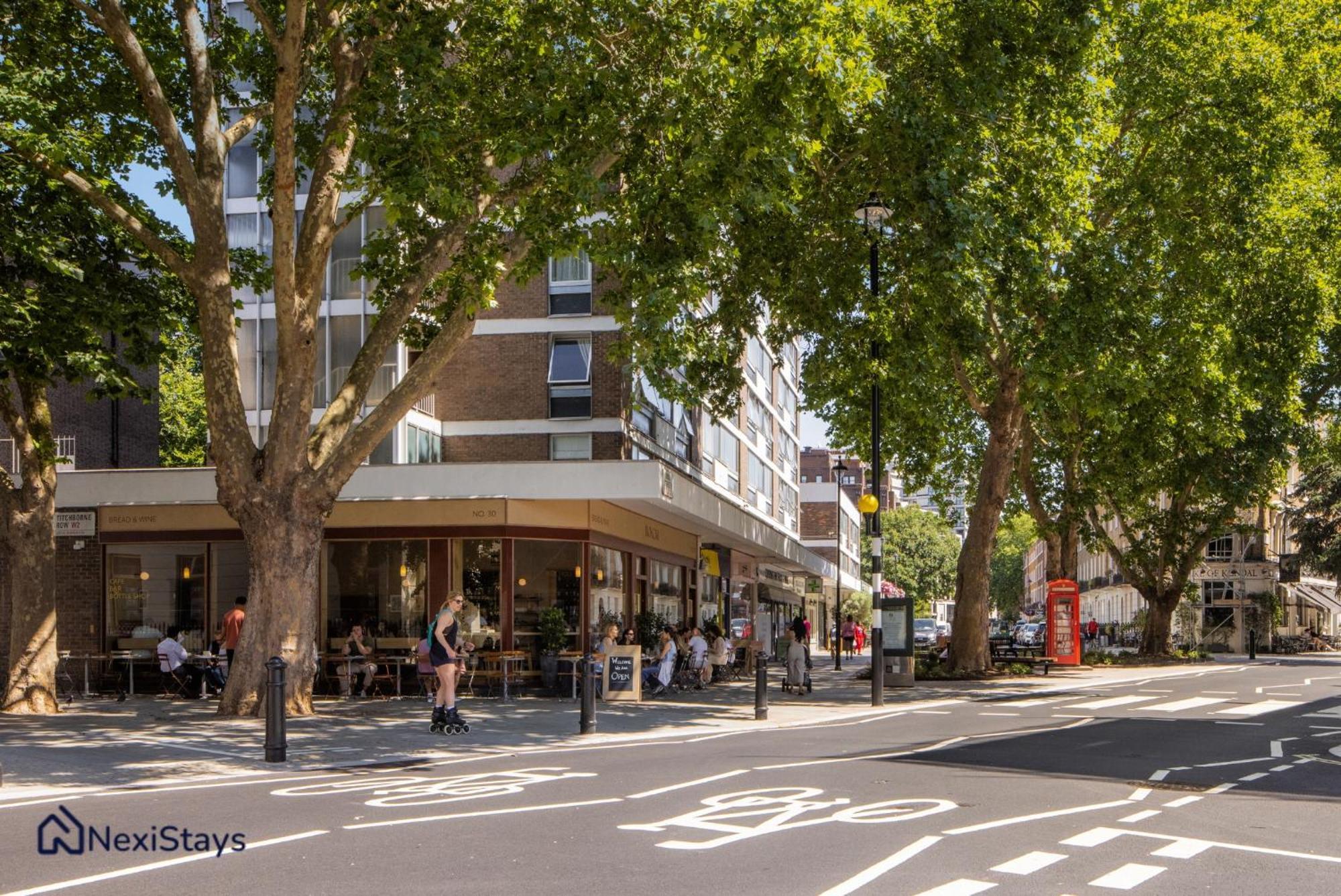 15 Mins Walk To Selfridges, Hyde Park Penthouse Apartamento *