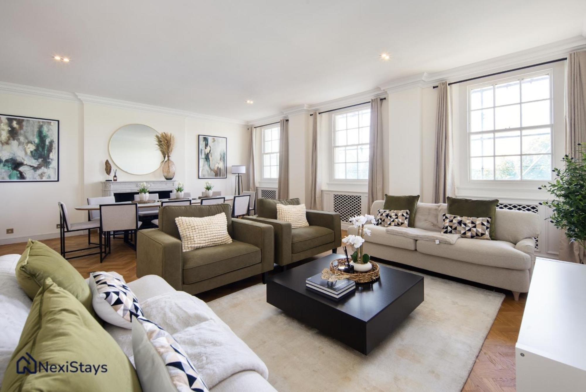 15 Mins Walk To Selfridges, Hyde Park Penthouse Londres
