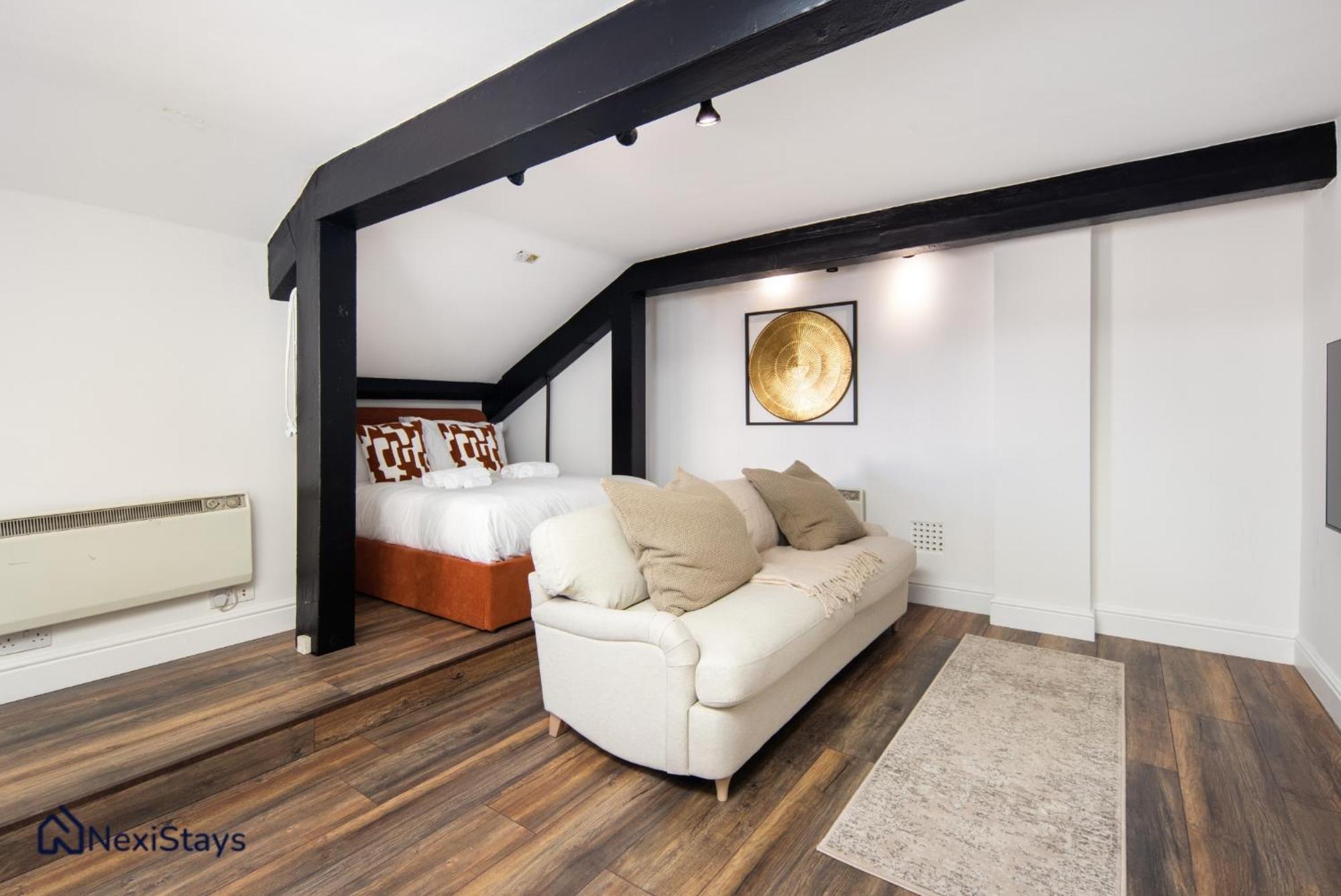 Apartamento 15 Mins Walk To Selfridges, Hyde Park Penthouse