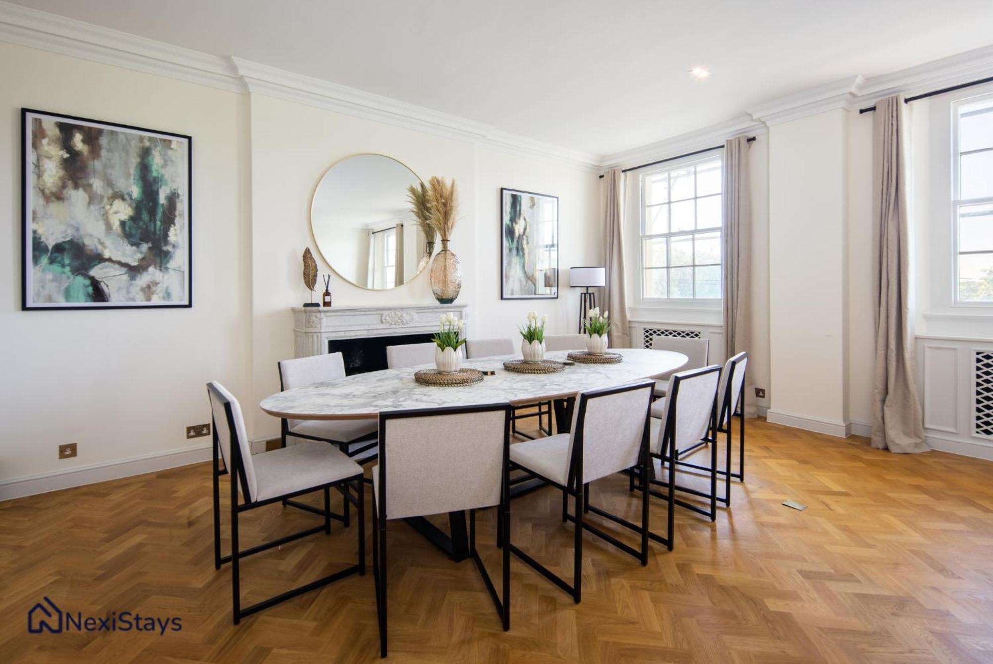 15 Mins Walk To Selfridges, Hyde Park Penthouse Apartamento *